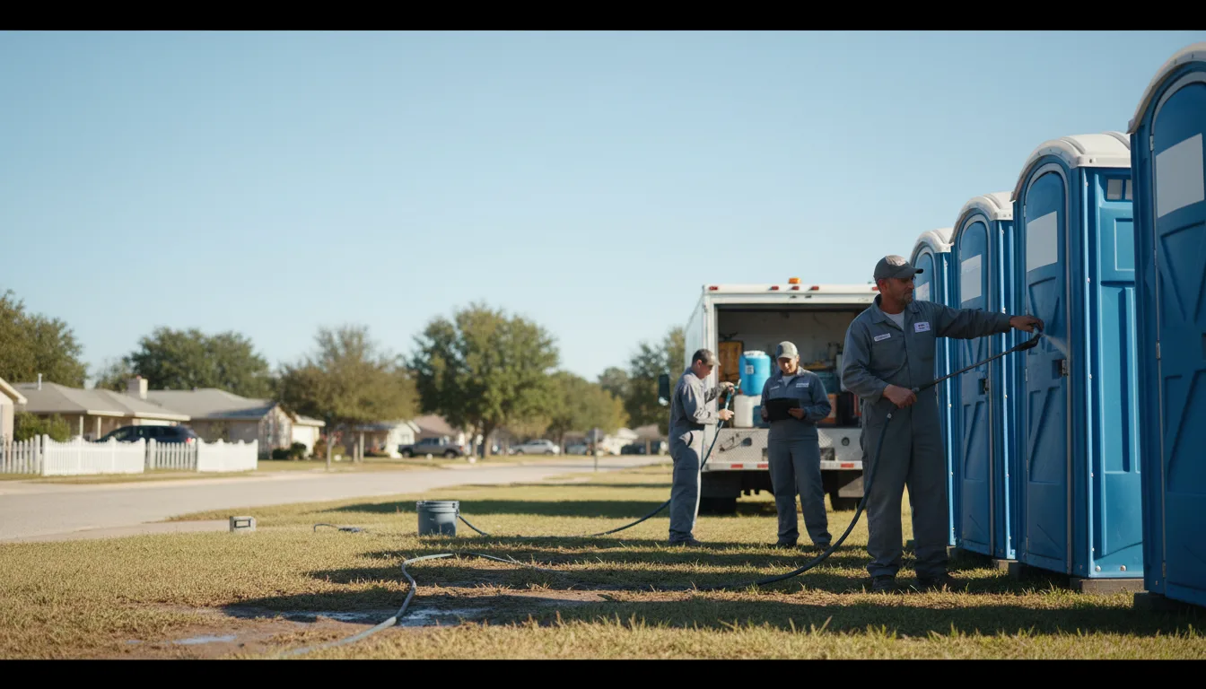 Long-Term Portable Toilet Rental in Guion, AR near me